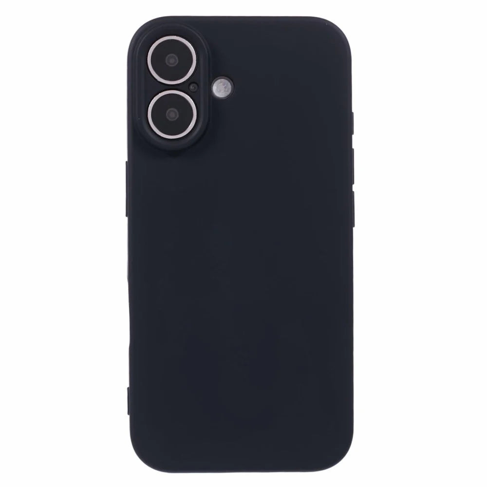EIDERWOOD IPHONE 16 MAT FLEKSIBEL PLASTIK COVER - SORT