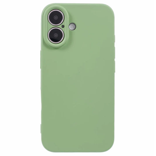 EIDERWOOD IPHONE 16 MAT FLEKSIBEL PLASTIK COVER - LYSEGRØN