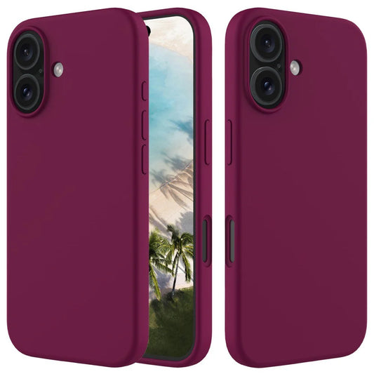 EIDERWOOD IPHONE 16 PLUS FORET SILIKONE COVER - VINRØD