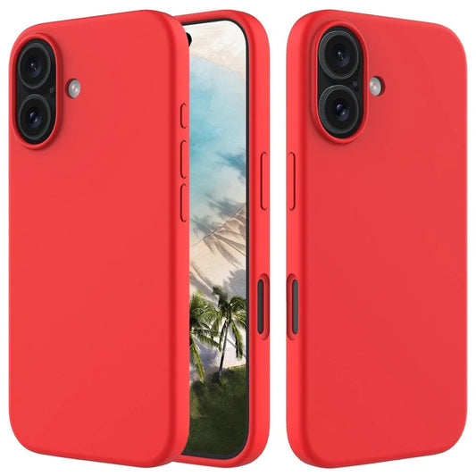 EIDERWOOD IPHONE 16 PLUS FORET SILIKONE COVER - RØD