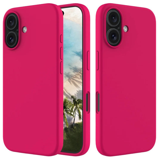 EIDERWOOD IPHONE 16 PLUS FORET SILIKONE COVER - KORALRØD